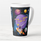 DAS UNIVERSUM IST DEIN MILCHTASSE (Rechte Ecke)