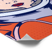 Das Universum ist Ihre Inspiration Poster (Ecke)