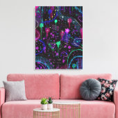 Das Universum ist weit Leinwanddruck (Insitu (Wohnzimmer))