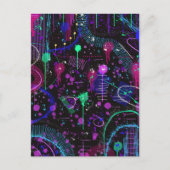 Das Universum ist weit Postkarte (Vorderseite)