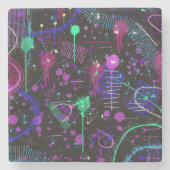 Das Universum ist weit Steinuntersetzer (Vorderseite)