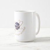 Das Universum jenseits des Langarmshirts Kaffeetasse (VorderseiteRechts)