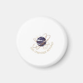 Das Universum jenseits des Langarmshirts Magnet (Vorne)