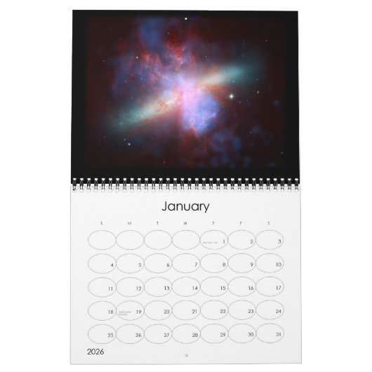 Das Universum Kalender (Jan 2026)