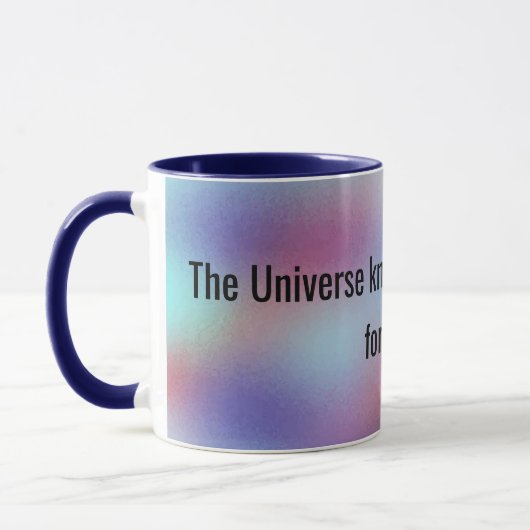 Das Universum kennt den Coolen Inspirationskostena Tasse (Links)