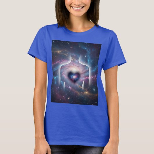 Das Universum lebt in dir T-Shirt (Vorderseite)