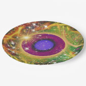 Das Universum Pappteller (Schrägansicht)