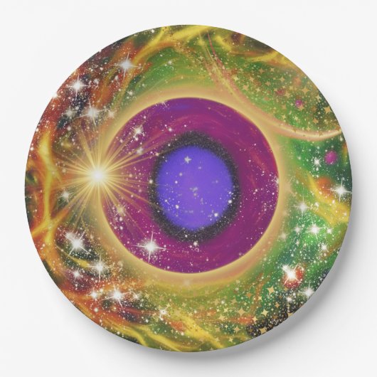 Das Universum Pappteller (Vorderseite)