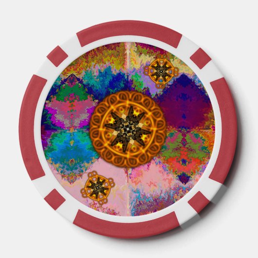 das Universum Pokerchips (Rückseite)