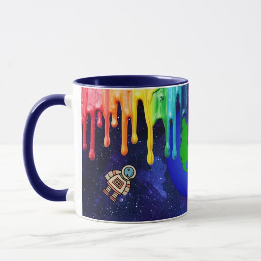Das Universum schmilzt - Tasse (Links)