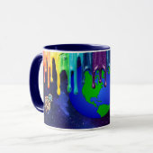 Das Universum schmilzt - Tasse (Vorderseite Links)
