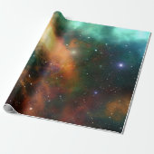 Das Universum Starry Sky Outer Space Geschenk Wrap Geschenkpapier (Ungerollt)