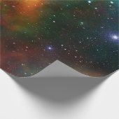 Das Universum Starry Sky Outer Space Geschenk Wrap Geschenkpapier (Ecke)