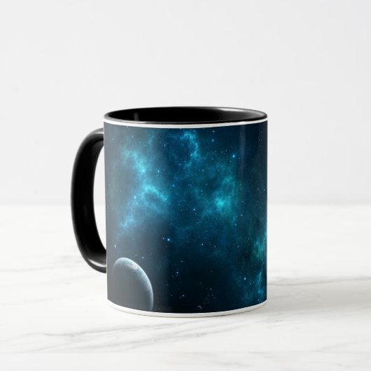 Das Universum Tasse (Vorderseite Links)