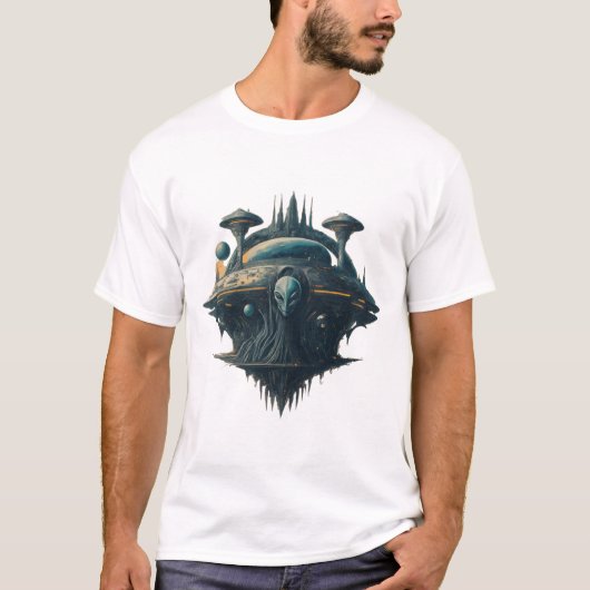 Das Universum verkörpern: T - Shirt für kosmische  (Vorderseite)