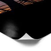 Das Universum von einem Schauen aus betrachten Poster (Ecke)