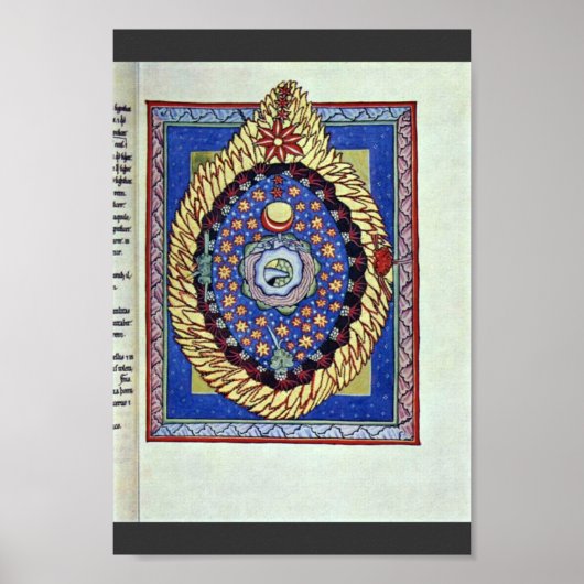 Das Universum von Meister des Hildegardis-Codex (B Poster (Vorne)