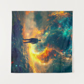 Das Universum Wandteppich (Vorderseite (Horizontal))