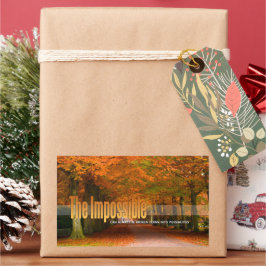 "Das Unmögliche kann gebrochen werden" Inspiration Rechteckiger Aufkleber