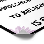 Das Unmögliche kann nur erreicht werden, wenn Poster (Ecke)