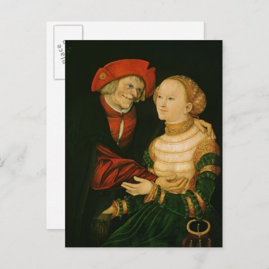 Das unpassende Paar Postkarte (Vorne/Hinten)