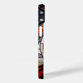 Das unscharfe, verkettete Glas Case-Mate iPhone Hülle (Rückseite / Rechts)