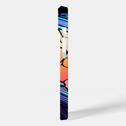 Das unscharfe, verkettete Glas Case-Mate iPhone Hülle (Rückseite / Links)