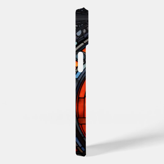 Das unscharfe, verkettete Glas Case-Mate iPhone Hülle (Rückseite / Rechts)