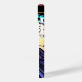 Das unscharfe, verkettete Glas Case-Mate iPhone Hülle (Rückseite / Links)