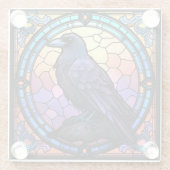 Das unscharfe, verkettete Glas Glasuntersetzer (Rückseite)