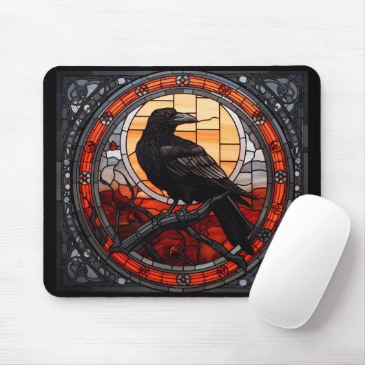 Das unscharfe, verkettete Glas Mousepad (Mit Mouse)