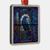 Das unscharfe, verkettete Glas Ornament Aus Metall (Rechts)