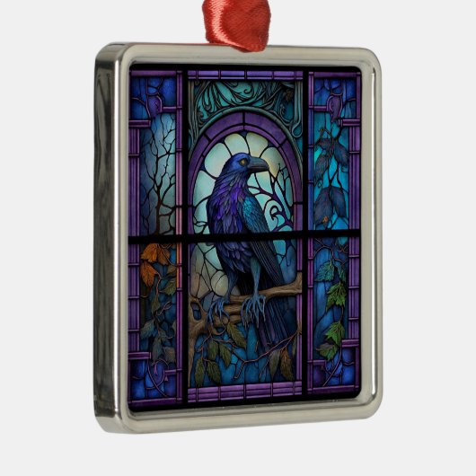 Das unscharfe, verkettete Glas Ornament Aus Metall (Rechts)