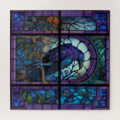 Das unscharfe, verkettete Glas Puzzle (Horizontal)