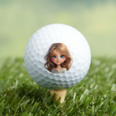 Das unschuldige kleine Mädchen Golfball (Insitu T-Shirt)