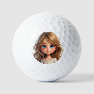 Das unschuldige kleine Mädchen Golfball