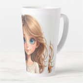 Das unschuldige kleine Mädchen Milchtasse (Rechte Ecke)