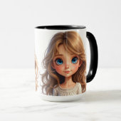 Das unschuldige kleine Mädchen Tasse (VorderseiteRechts)