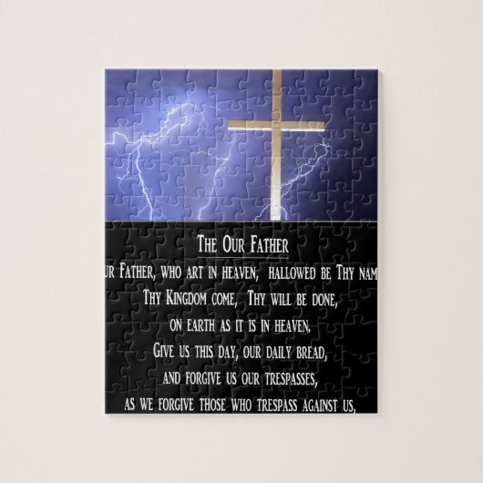Das unser Vater-Gebet Puzzle (Vertikal)