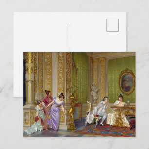 Das unsichtbare Publikum von Vittorio Reggianini Postkarte