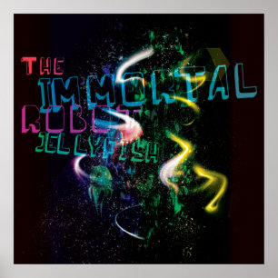 Das unsterbliche Quallen-Roboter-Plakat Poster