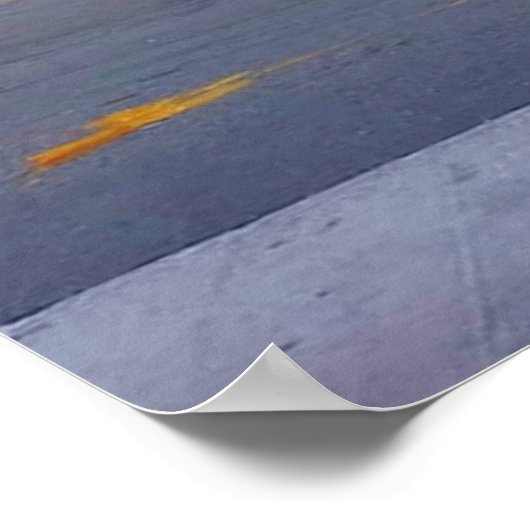 Das untere Hang Poster (Ecke)