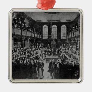Das Unterhaus, 1833 Ornament Aus Metall