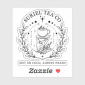 Das Unternehmen ACOTAR Velaris 2WH1 von Suriel Tea Aufkleber (Blatt)