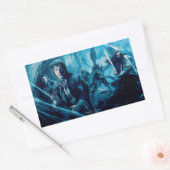 Das Unternehmen in Mirkwood Rechteckiger Aufkleber (Umschlag)