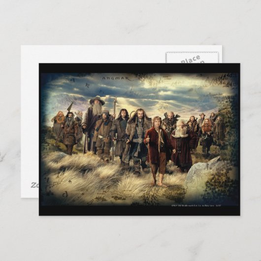 Das Unternehmen Postkarte (Vorne/Hinten)