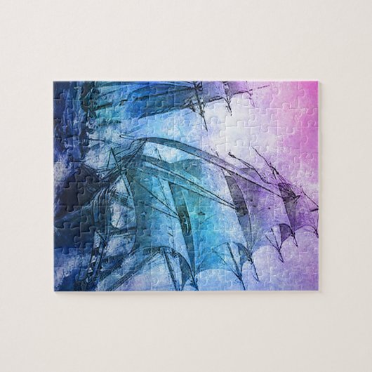 DAS UNTERNEHMEN UND DER FLAMBEAU PUZZLE (Horizontal)