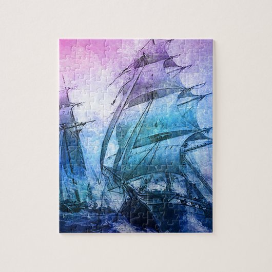 DAS UNTERNEHMEN UND DER FLAMBEAU PUZZLE (Vertikal)