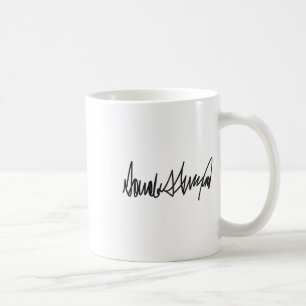 Das Unterschreiben Donald John Trump Kaffeetasse