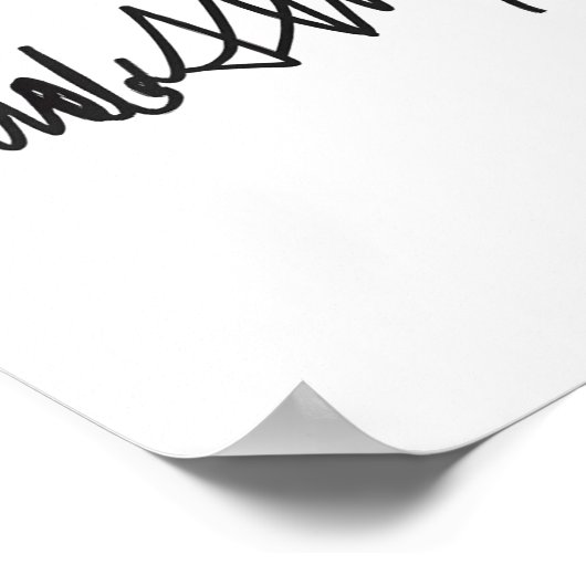 Das Unterschreiben Donald John Trump Poster (Ecke)